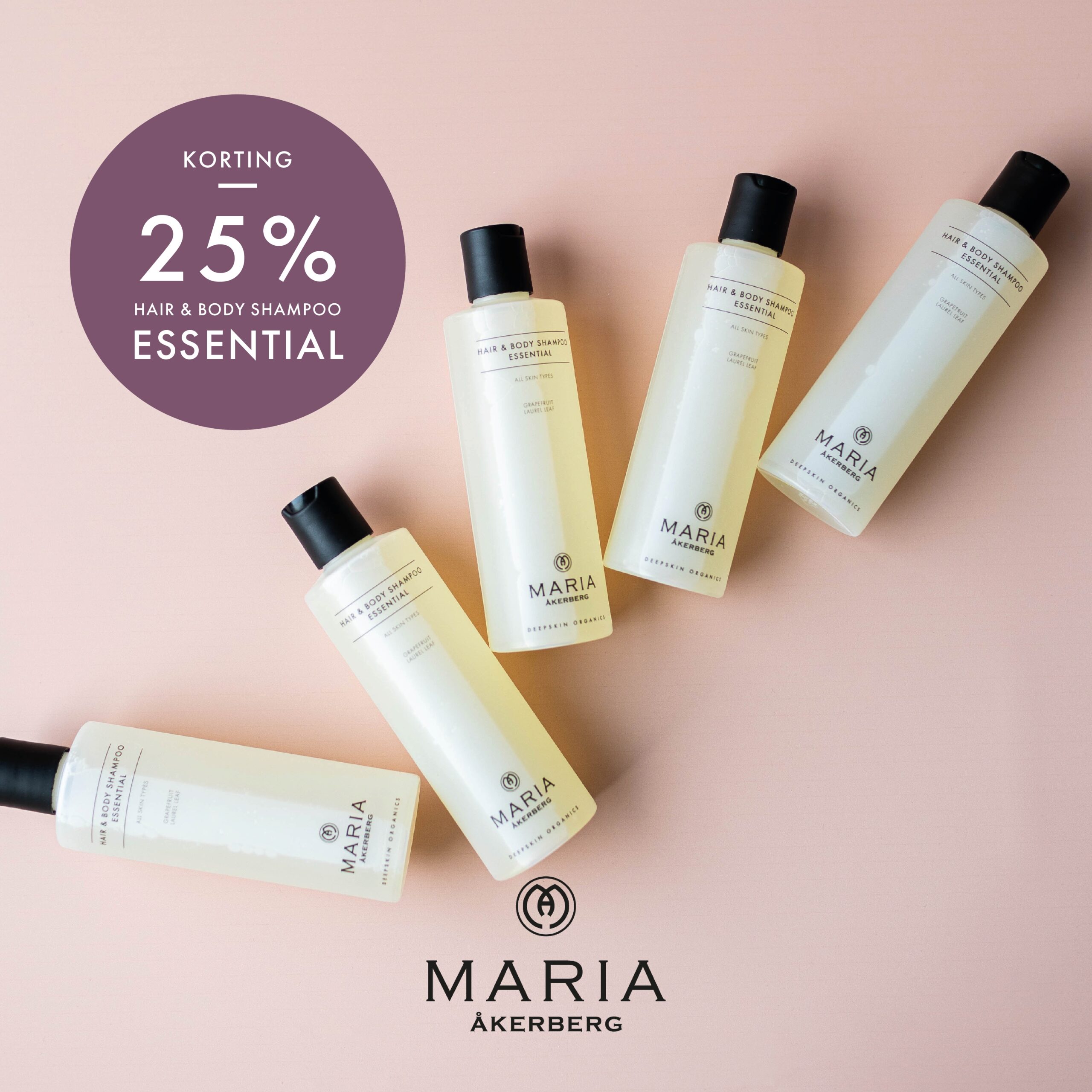 Hair & Body Shampoo Essential aanbieding MARIA ÅKERBERG bij Soin Total